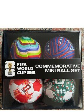 FIFA World Cup 26 Commemorative Mini Ball Set - Multicolor